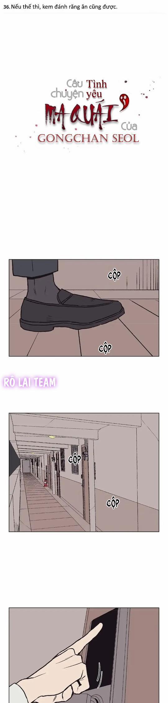 Câu chuyện tình yêu ma quái của Gongchan Seol 36 trang 0