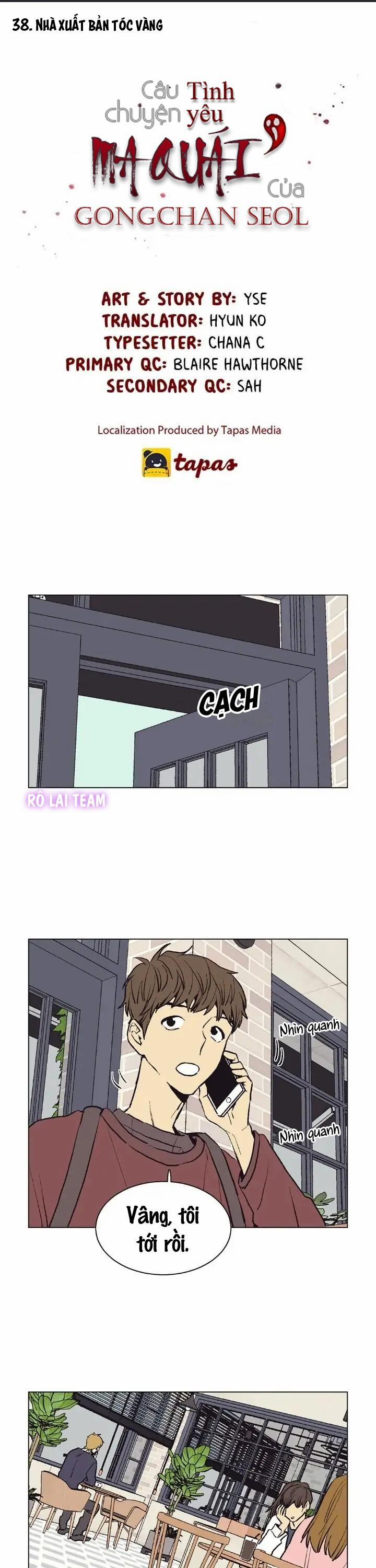 Câu chuyện tình yêu ma quái của Gongchan Seol 38 trang 0