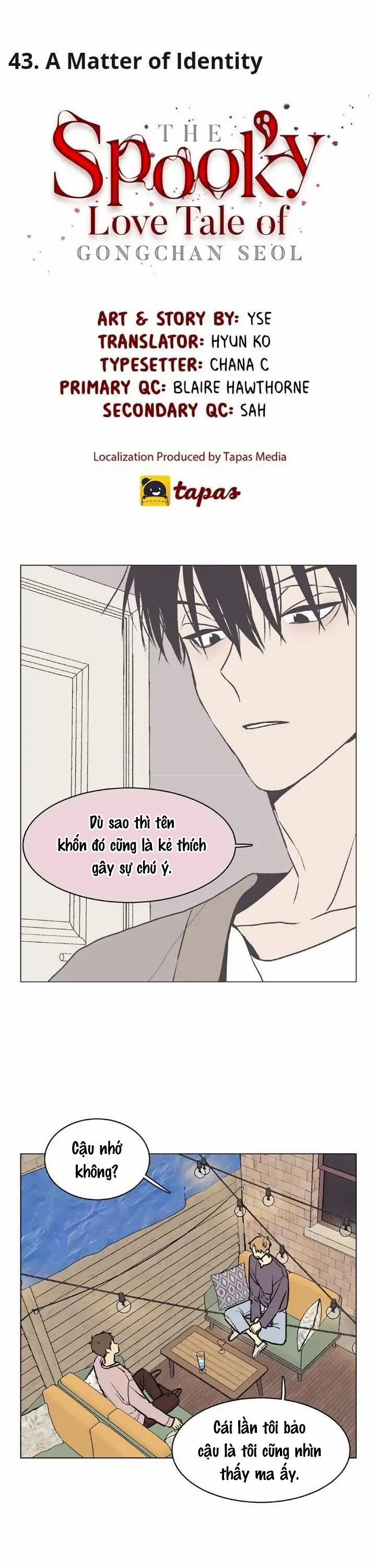 Câu chuyện tình yêu ma quái của Gongchan Seol 43 trang 0