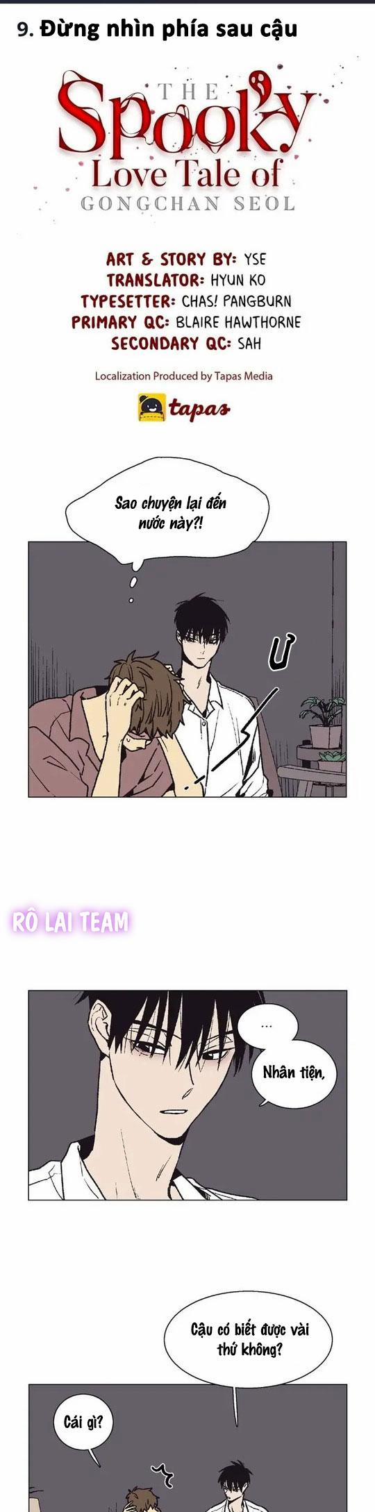 Câu chuyện tình yêu ma quái của Gongchan Seol 9 trang 0