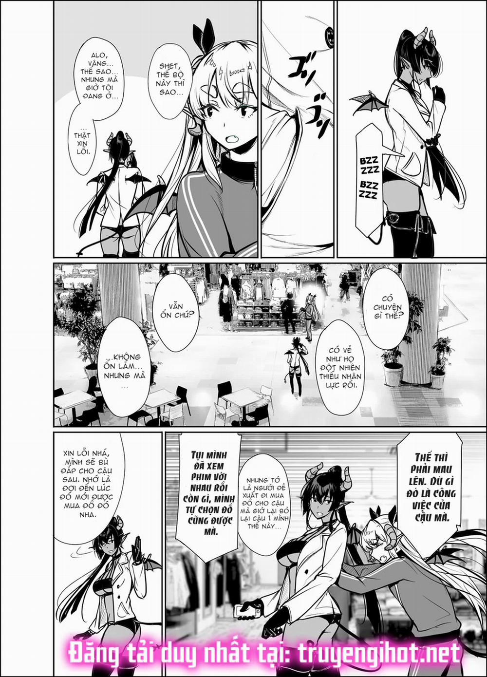 Câu Chuyện Về Nàng Succubus Bị Ép Làm Việc Quá Sức 13 trang 4