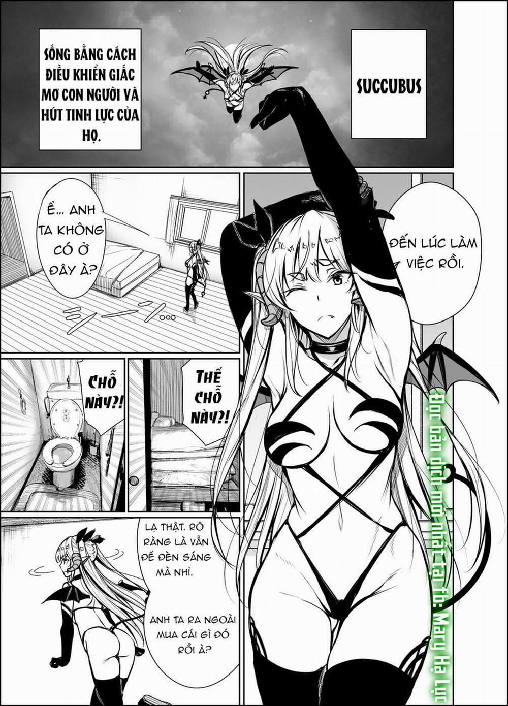 Câu Chuyện Về Nàng Succubus Bị Ép Làm Việc Quá Sức 4 trang 1