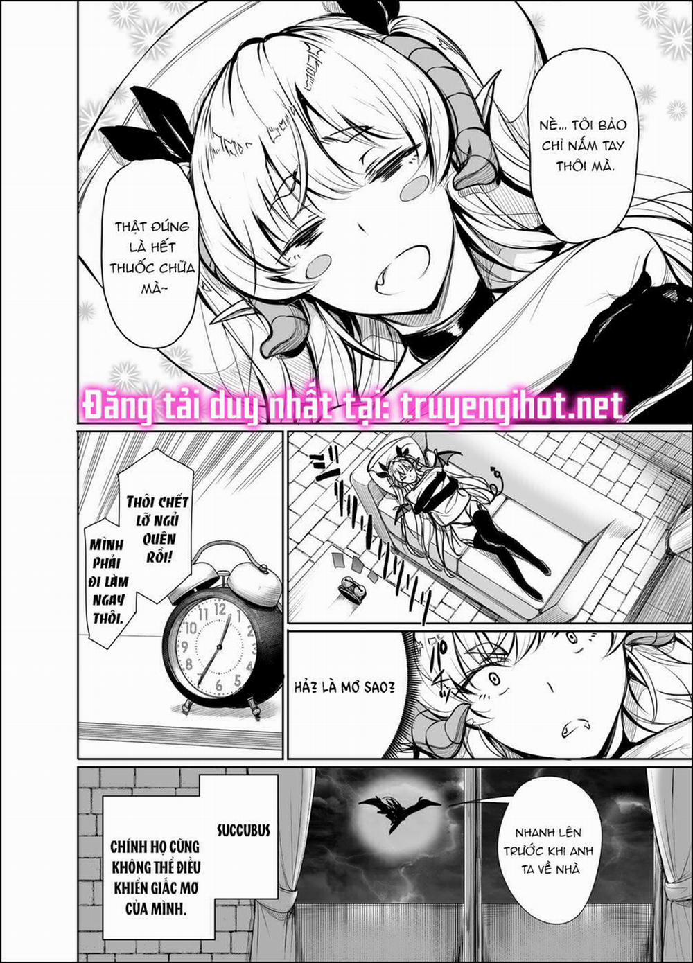 Câu Chuyện Về Nàng Succubus Bị Ép Làm Việc Quá Sức 4 trang 4