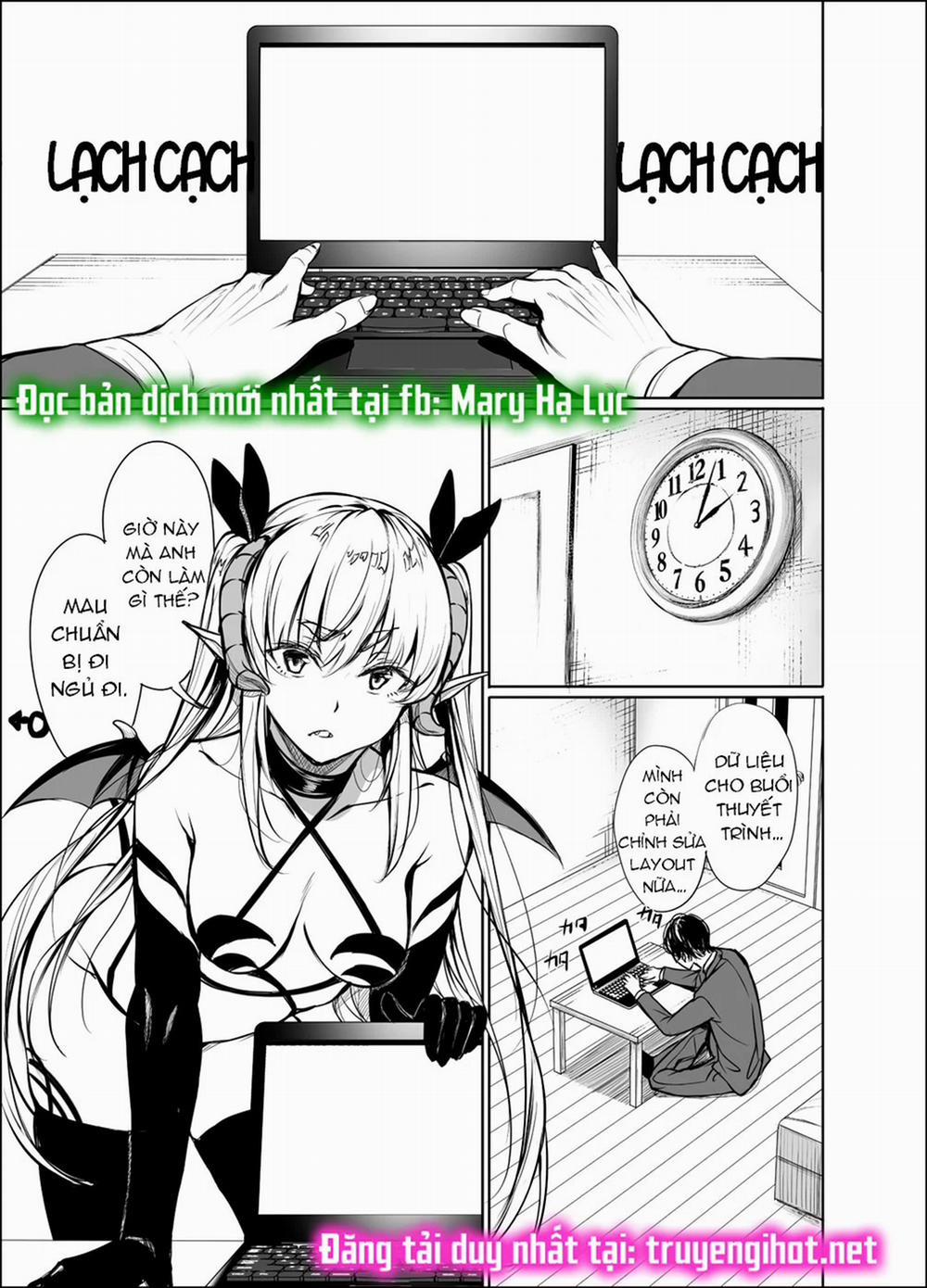 Câu Chuyện Về Nàng Succubus Bị Ép Làm Việc Quá Sức 6 trang 1