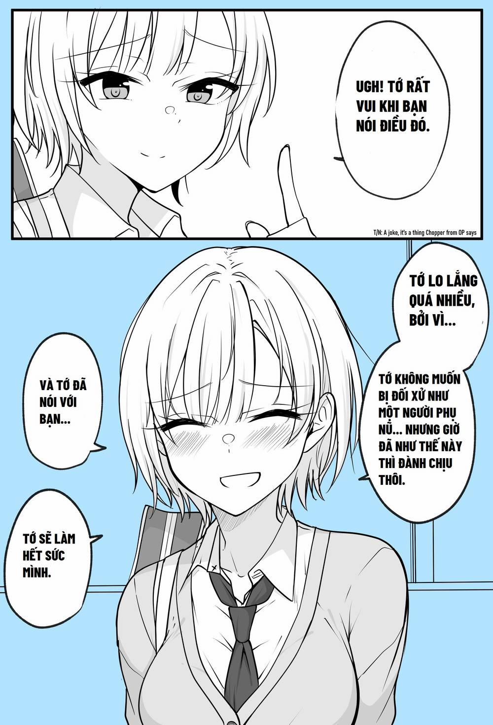 Câu Chuyện Về Người Bạn Thân Bất Ngờ Trở Thành Nữ Và Cuộc Hành Trình Tìm Kiếm Hạnh Phúc Của Cô Ấy 9 trang 1