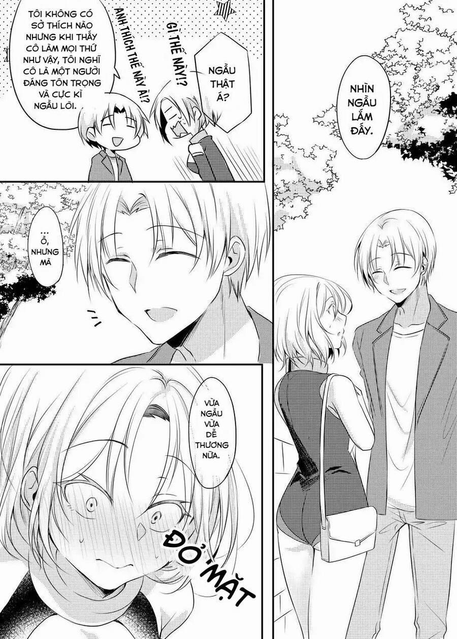 Câu Chuyện Về Tiền Bối Nhỏ Nhắn Ở Chỗ Làm Của Tôi 10 trang 3