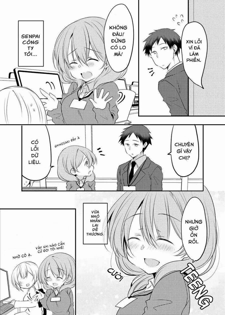 Câu Chuyện Về Tiền Bối Nhỏ Nhắn Ở Chỗ Làm Của Tôi 12 trang 1