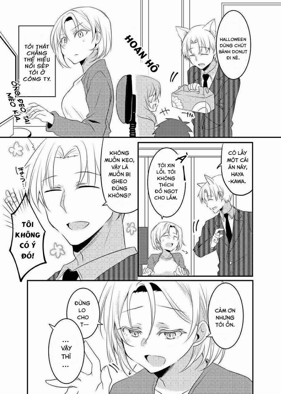 Câu Chuyện Về Tiền Bối Nhỏ Nhắn Ở Chỗ Làm Của Tôi 15 trang 0