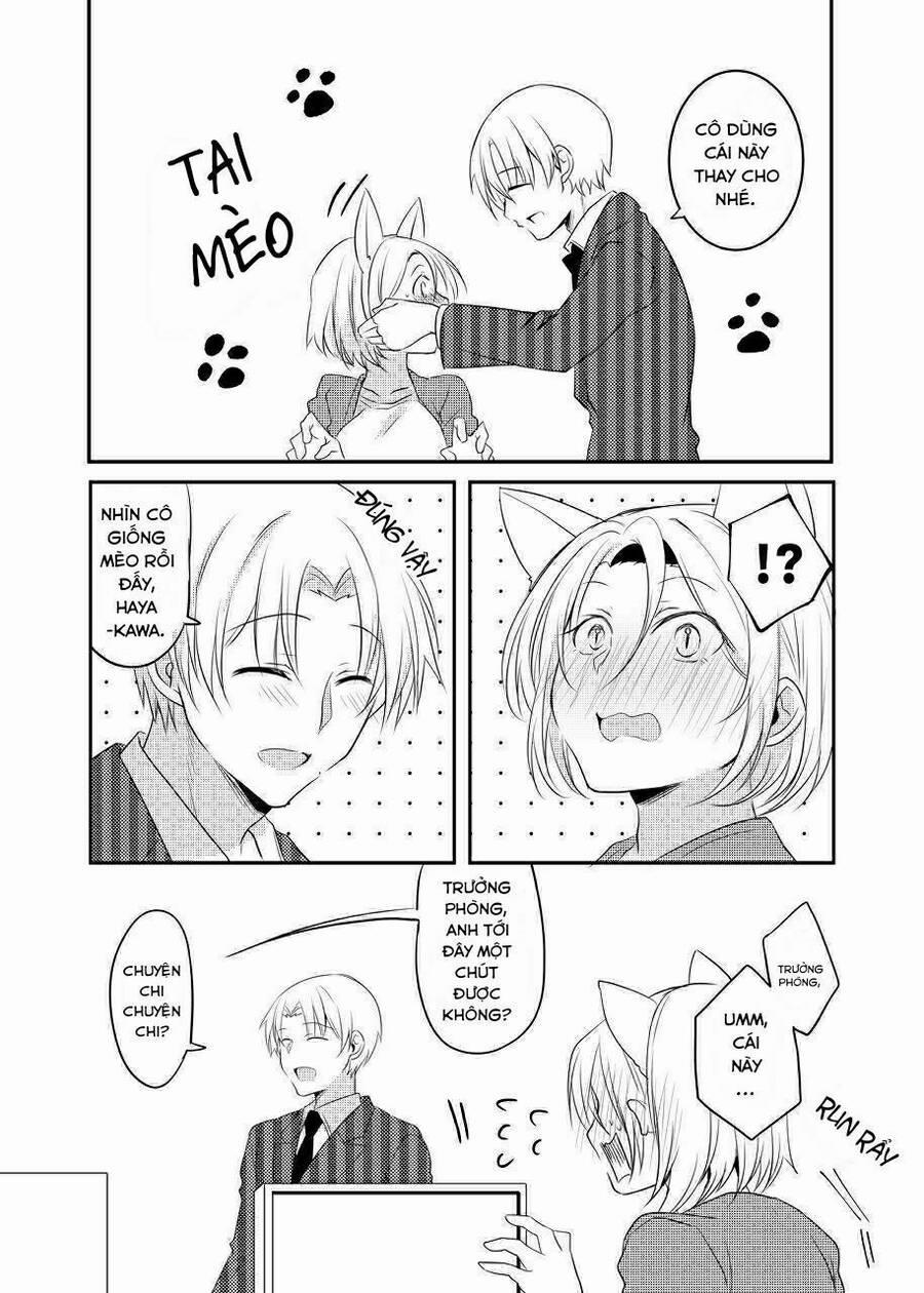 Câu Chuyện Về Tiền Bối Nhỏ Nhắn Ở Chỗ Làm Của Tôi 15 trang 1