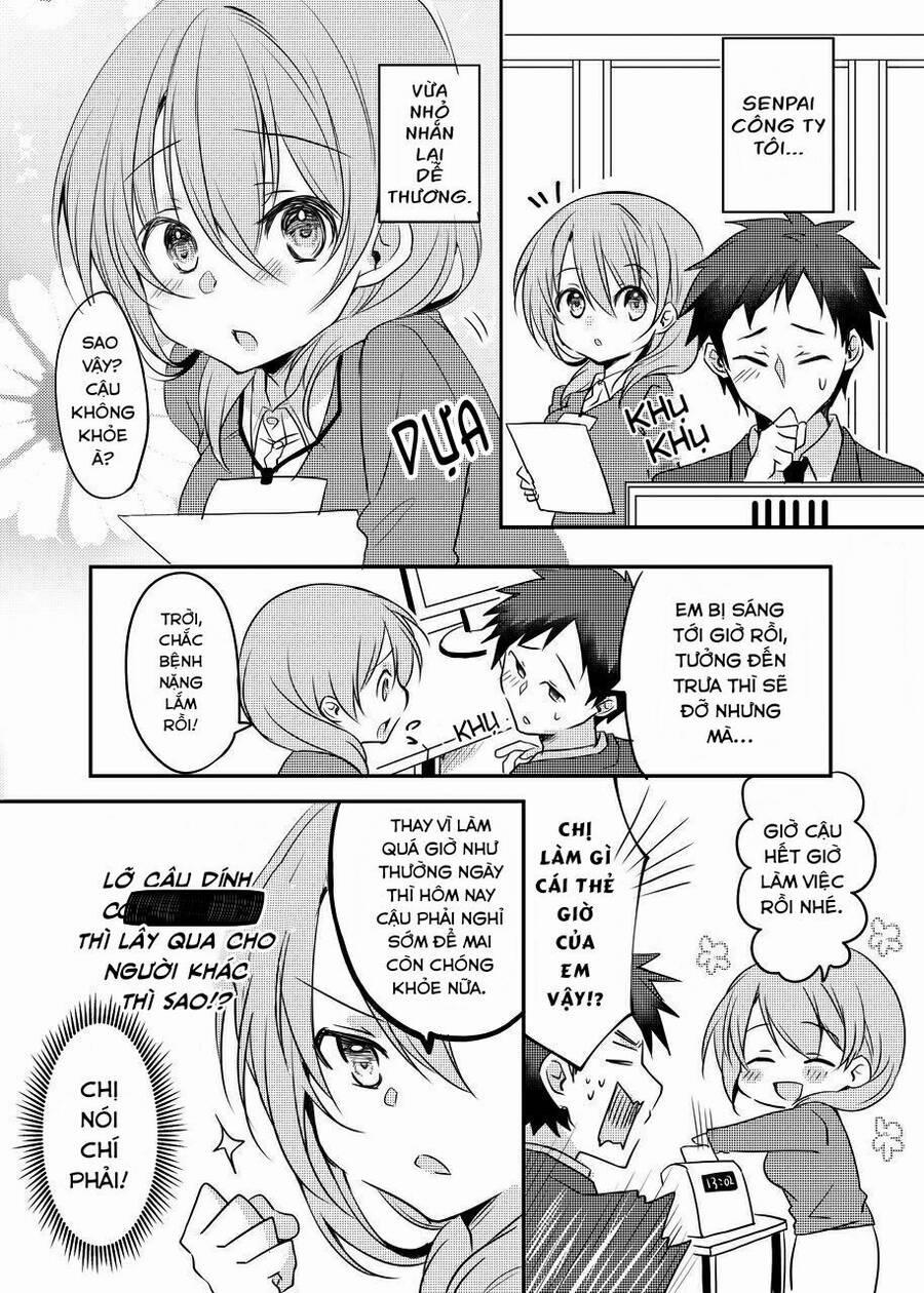 Câu Chuyện Về Tiền Bối Nhỏ Nhắn Ở Chỗ Làm Của Tôi 16 trang 0