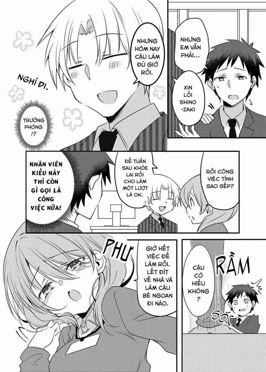 Câu Chuyện Về Tiền Bối Nhỏ Nhắn Ở Chỗ Làm Của Tôi 16 trang 1