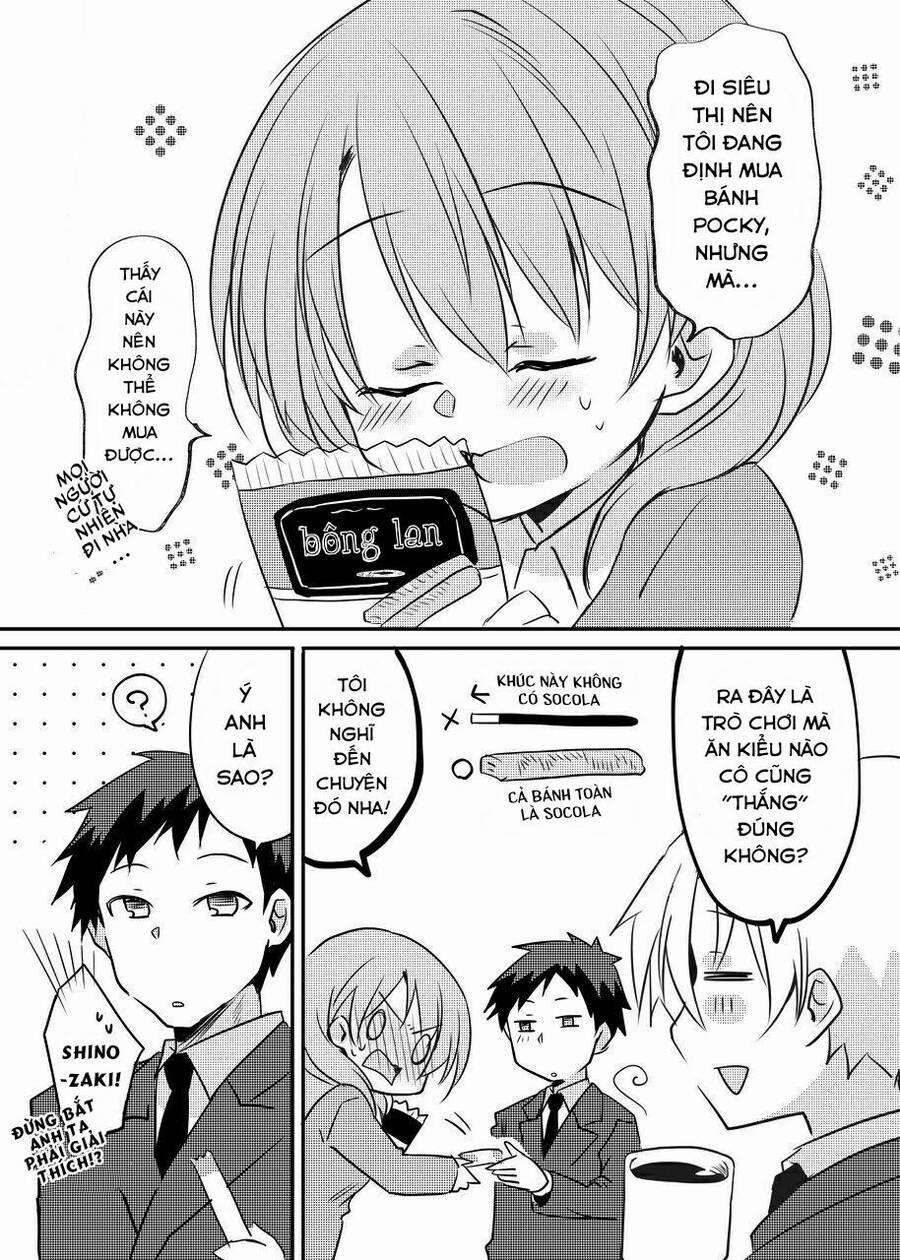 Câu Chuyện Về Tiền Bối Nhỏ Nhắn Ở Chỗ Làm Của Tôi 20 trang 0