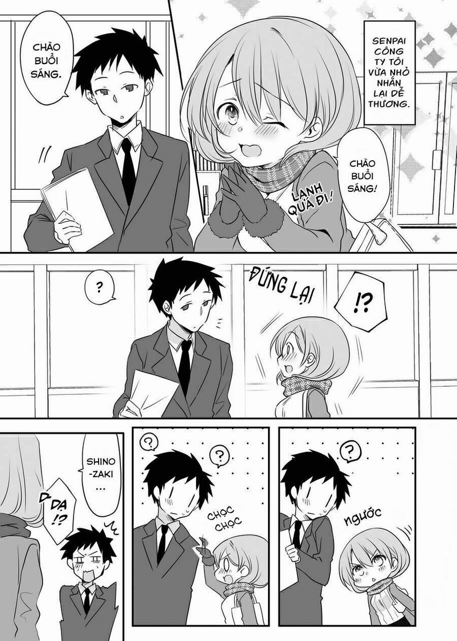 Câu Chuyện Về Tiền Bối Nhỏ Nhắn Ở Chỗ Làm Của Tôi 23 trang 0