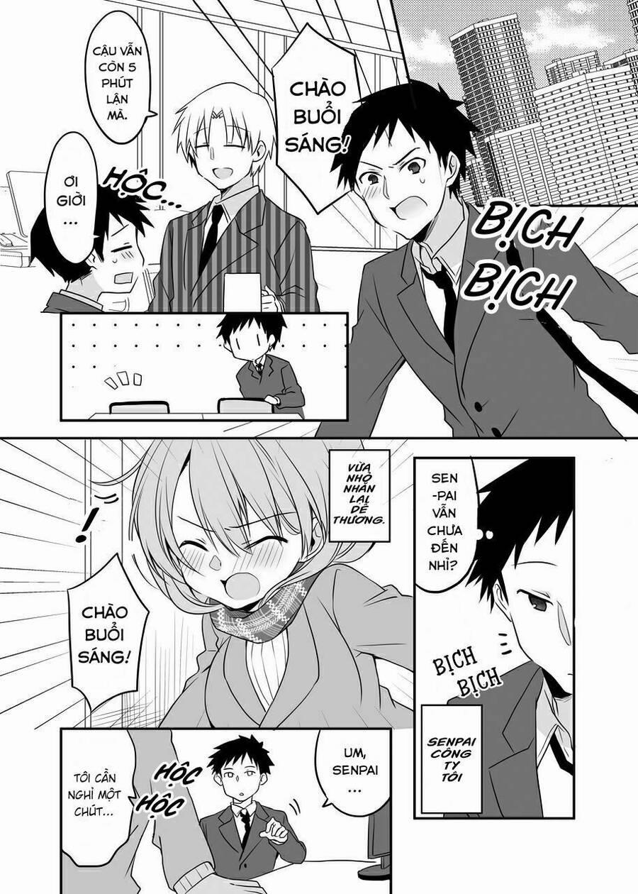 Câu Chuyện Về Tiền Bối Nhỏ Nhắn Ở Chỗ Làm Của Tôi 24 trang 0