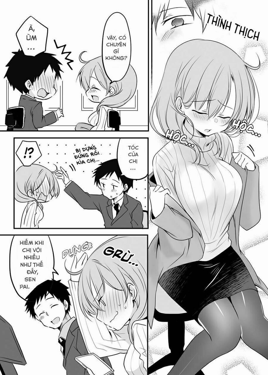 Câu Chuyện Về Tiền Bối Nhỏ Nhắn Ở Chỗ Làm Của Tôi 24 trang 1