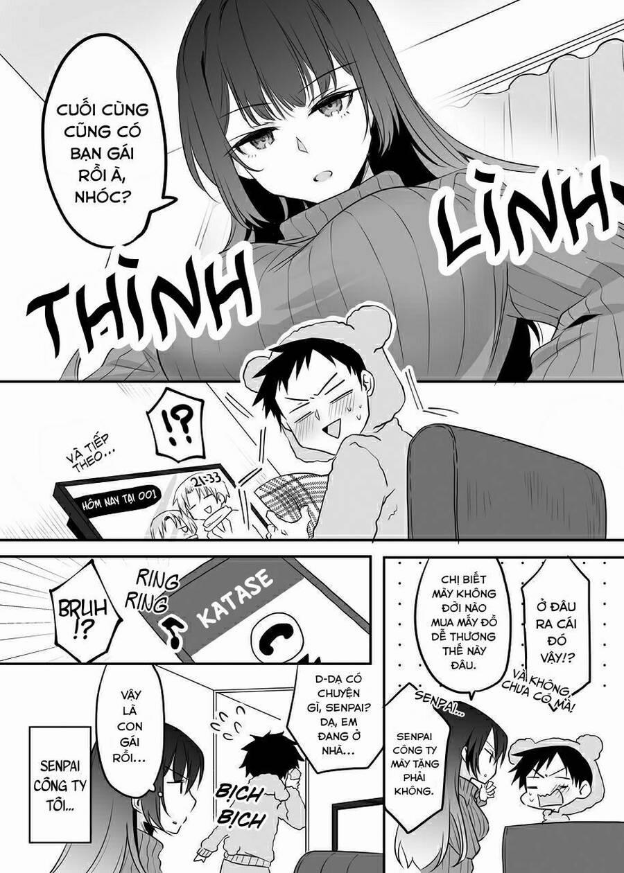 Câu Chuyện Về Tiền Bối Nhỏ Nhắn Ở Chỗ Làm Của Tôi 26 trang 0