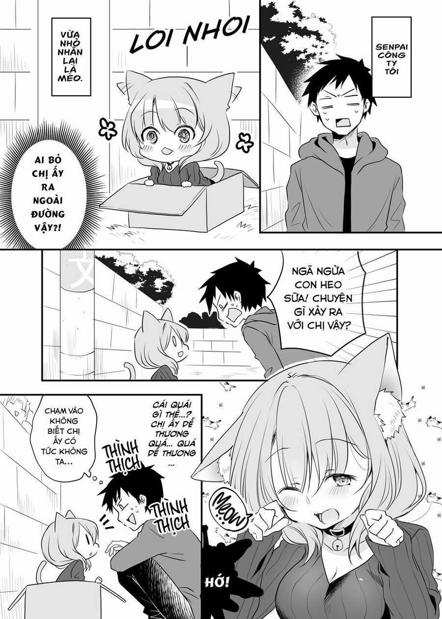 Câu Chuyện Về Tiền Bối Nhỏ Nhắn Ở Chỗ Làm Của Tôi 27 trang 0