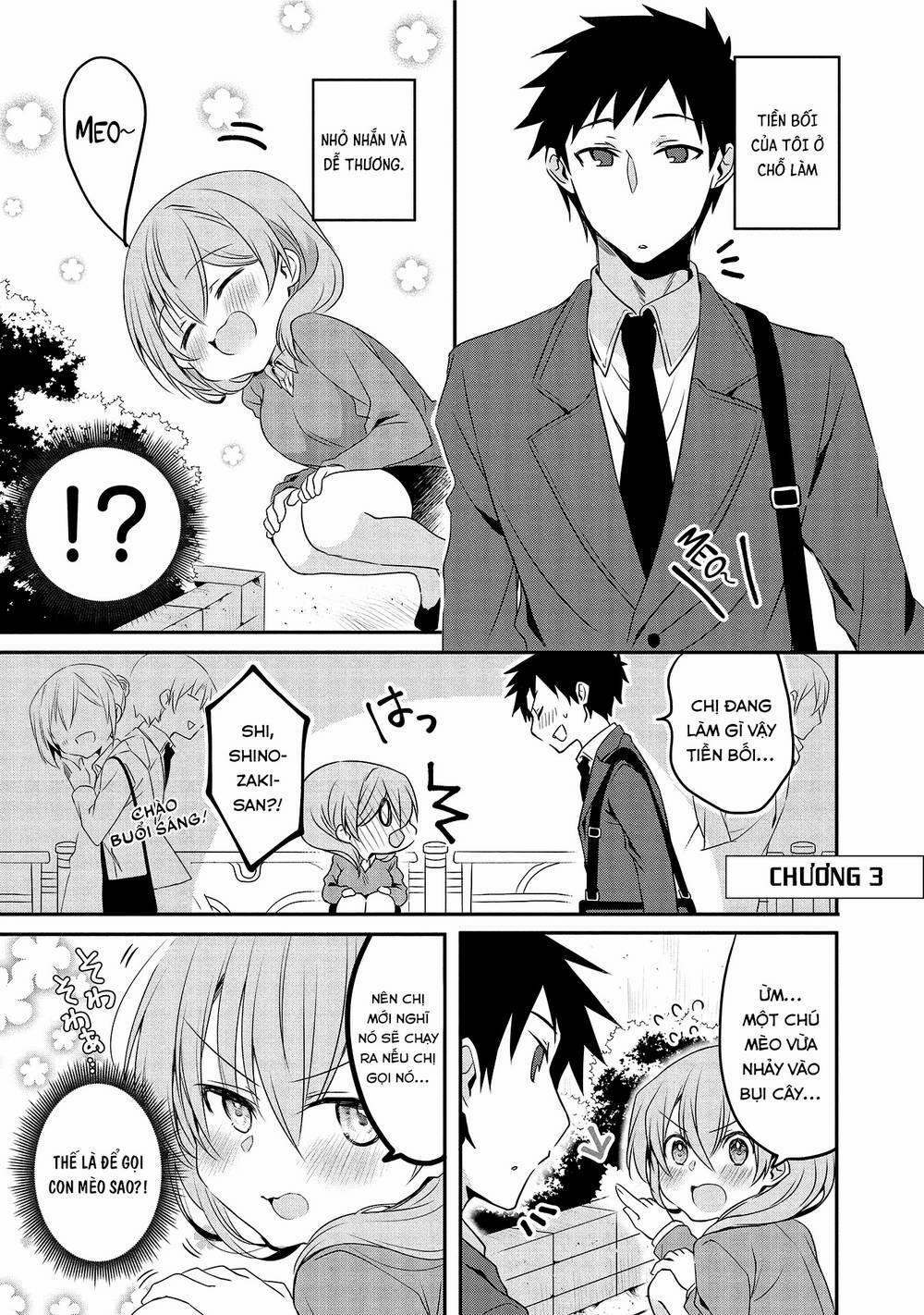 Câu Chuyện Về Tiền Bối Nhỏ Nhắn Ở Chỗ Làm Của Tôi 3 trang 1