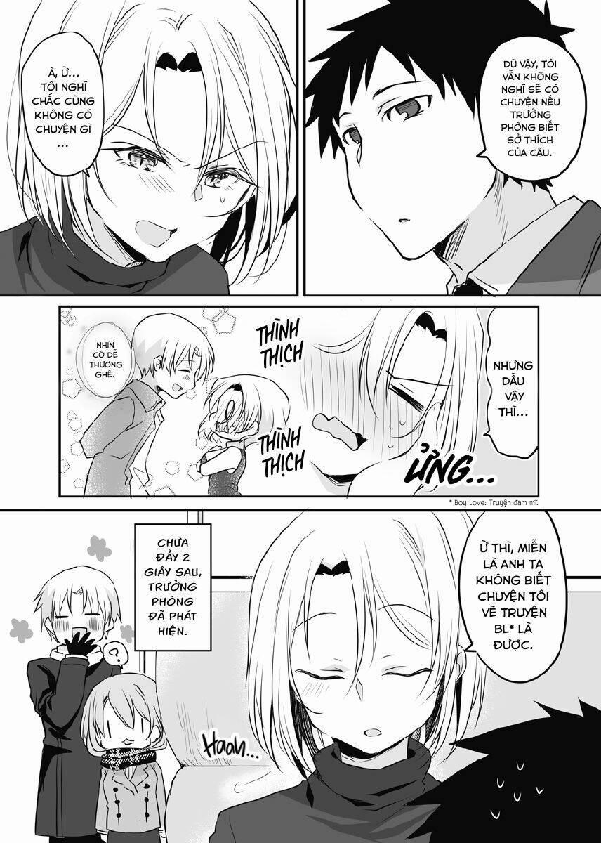 Câu Chuyện Về Tiền Bối Nhỏ Nhắn Ở Chỗ Làm Của Tôi 30 trang 1