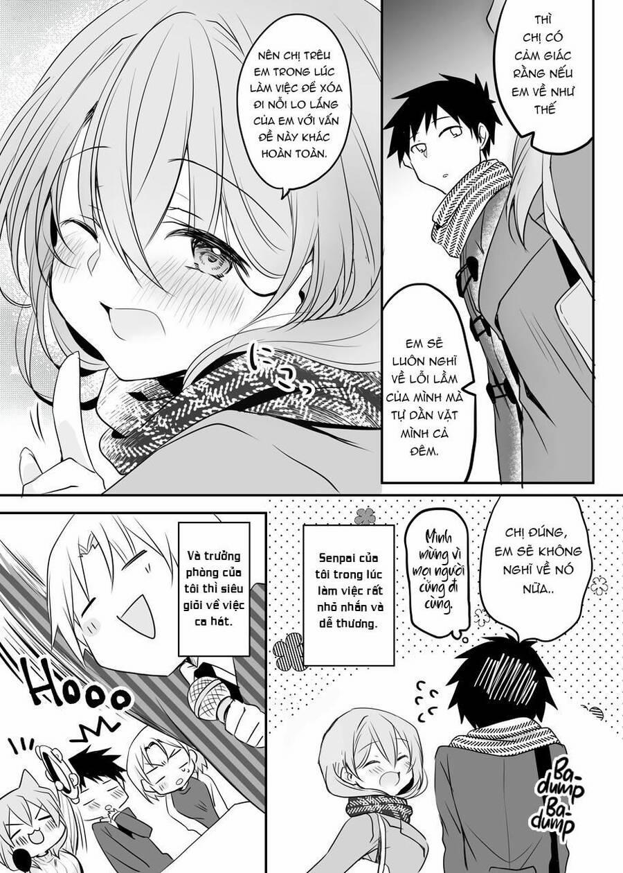 Câu Chuyện Về Tiền Bối Nhỏ Nhắn Ở Chỗ Làm Của Tôi 34 trang 13