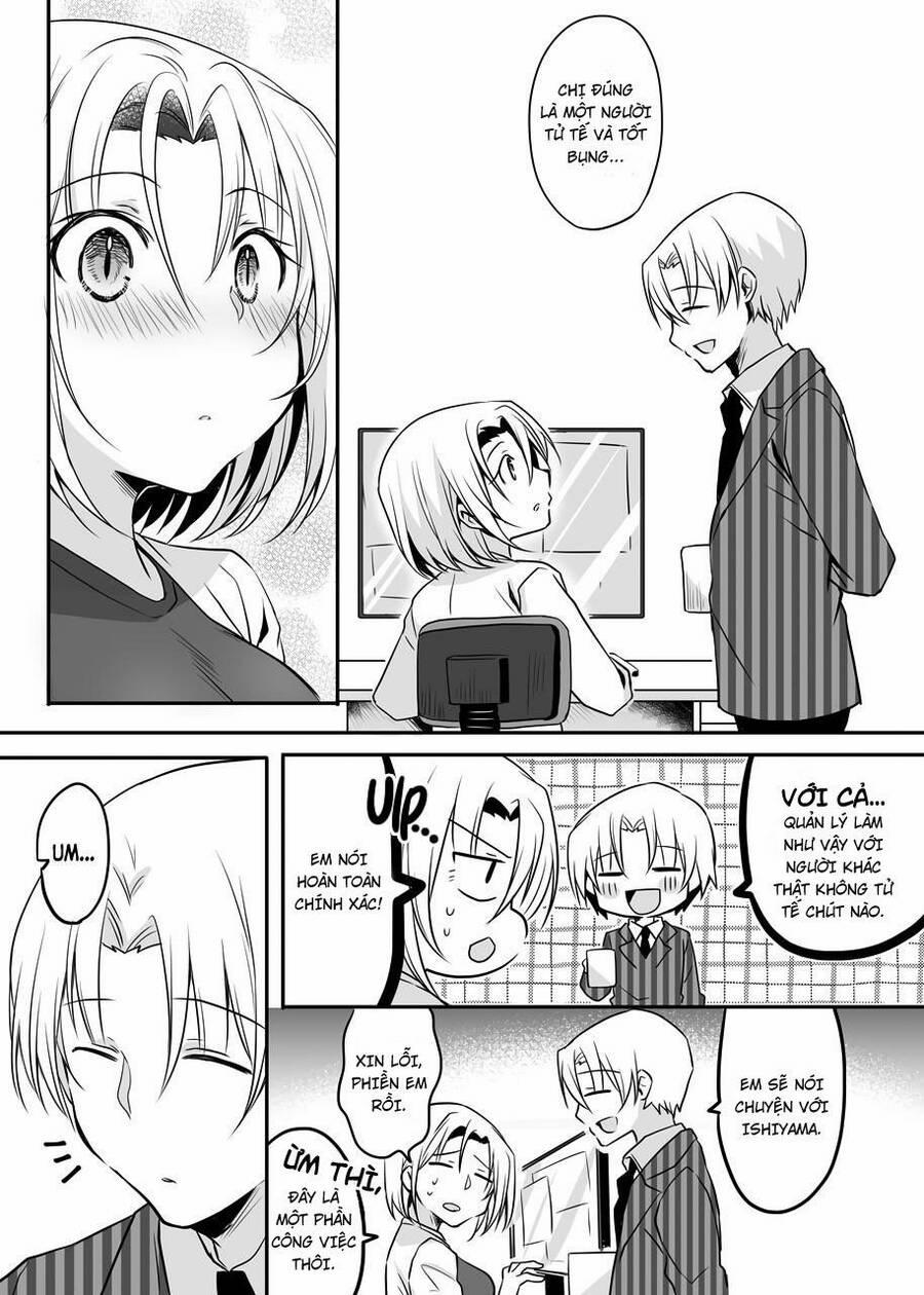 Câu Chuyện Về Tiền Bối Nhỏ Nhắn Ở Chỗ Làm Của Tôi 34 trang 3