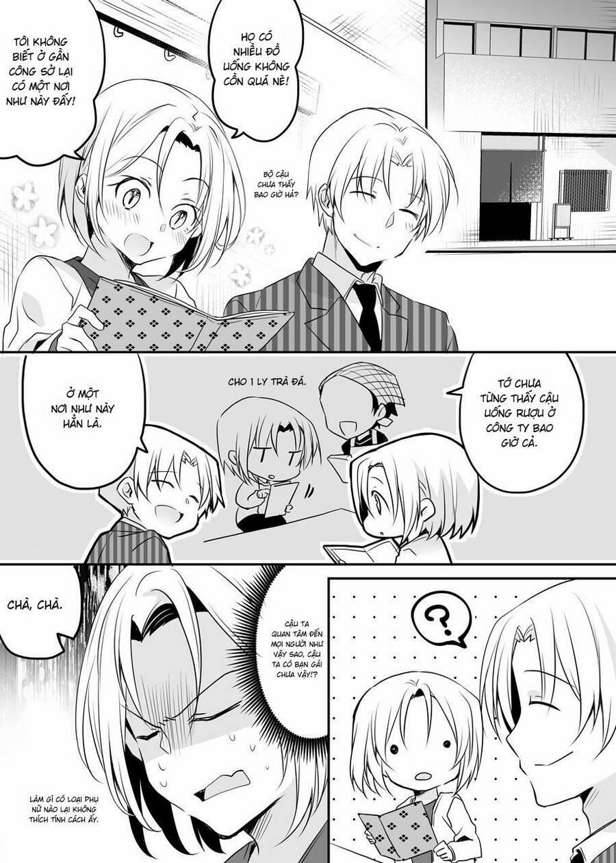 Câu Chuyện Về Tiền Bối Nhỏ Nhắn Ở Chỗ Làm Của Tôi 34 trang 6