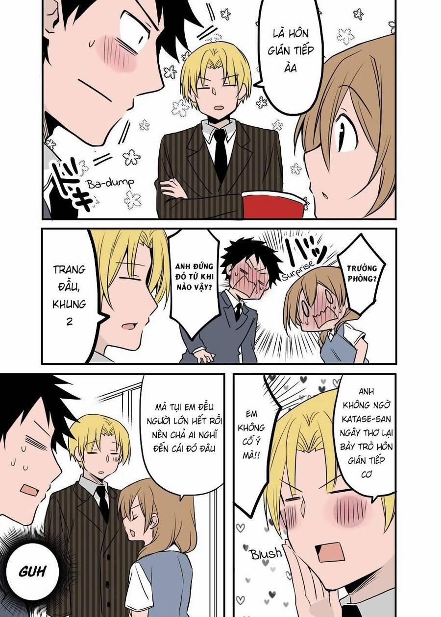 Câu Chuyện Về Tiền Bối Nhỏ Nhắn Ở Chỗ Làm Của Tôi 45 trang 4