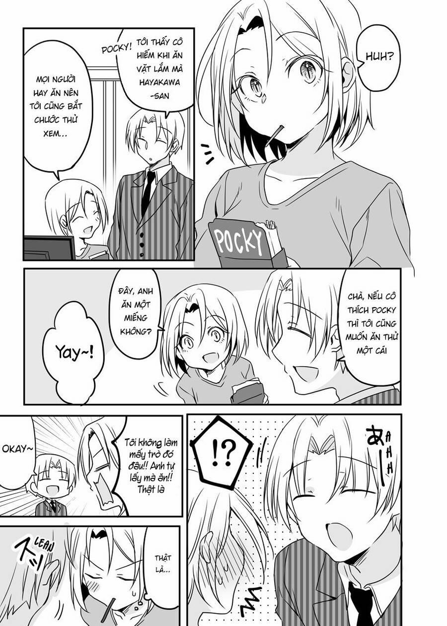 Câu Chuyện Về Tiền Bối Nhỏ Nhắn Ở Chỗ Làm Của Tôi 51 trang 2