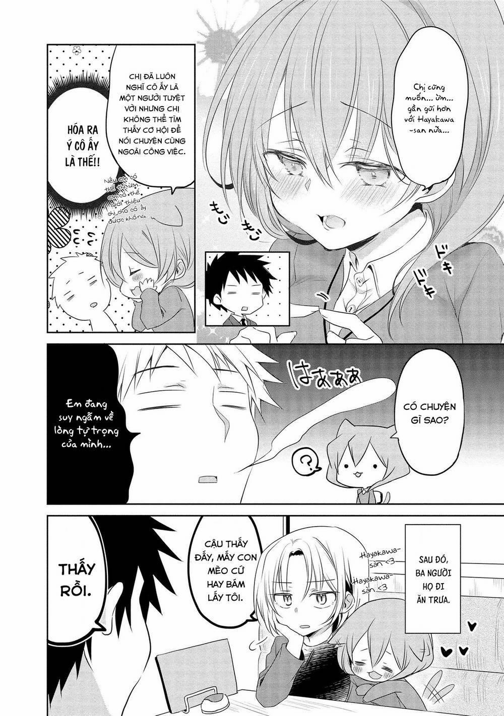 Câu Chuyện Về Tiền Bối Nhỏ Nhắn Ở Chỗ Làm Của Tôi 6 trang 4