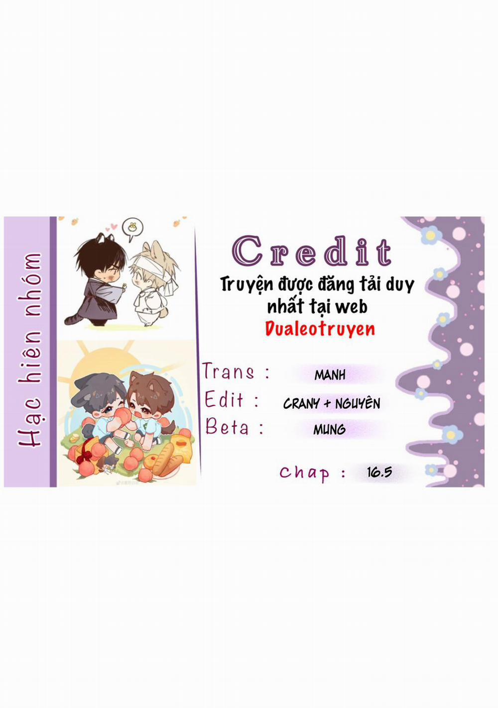 CẬU CÓ VẤN ĐỀ GÌ VỚI TÔI SAO? 16.5 trang 0