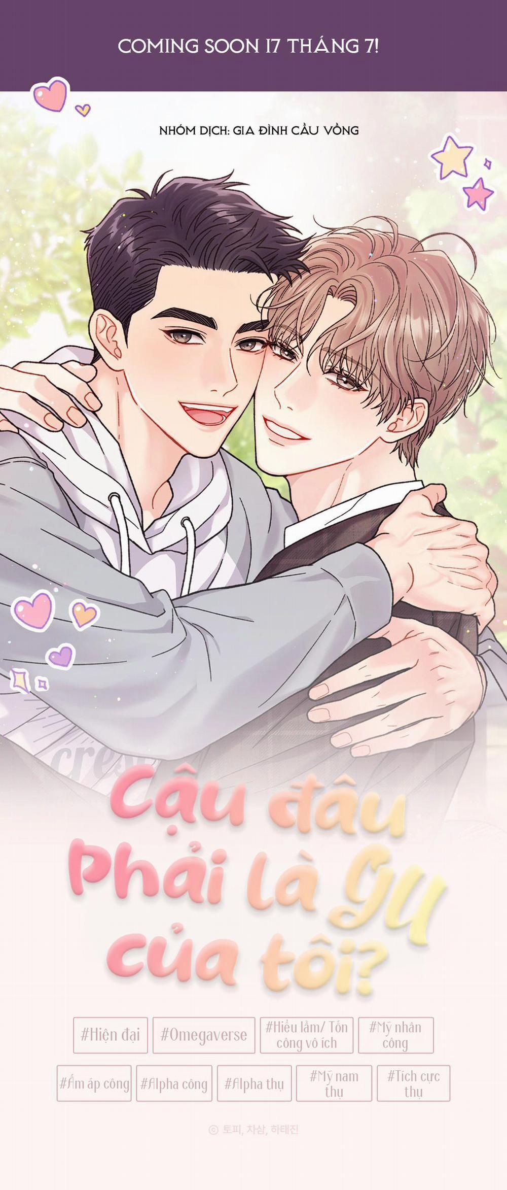 CẬU ĐÂU PHẢI LÀ GU CỦA TÔI? 0 PREVIEW trang 0