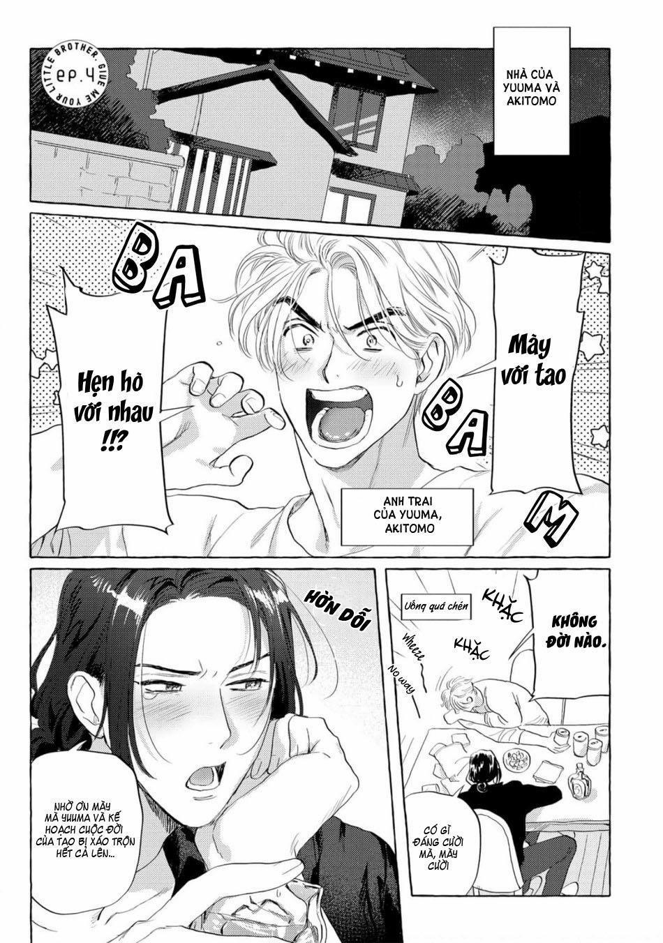 Cậu hãy trao em trai cậu cho tôi đi 4 trang 0