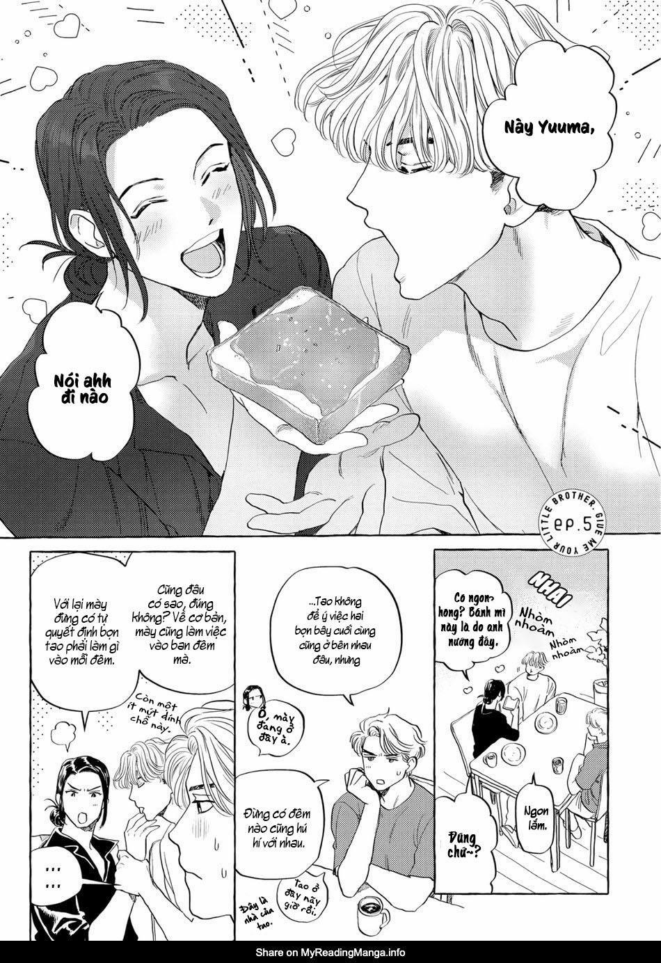 Cậu hãy trao em trai cậu cho tôi đi 5 trang 1