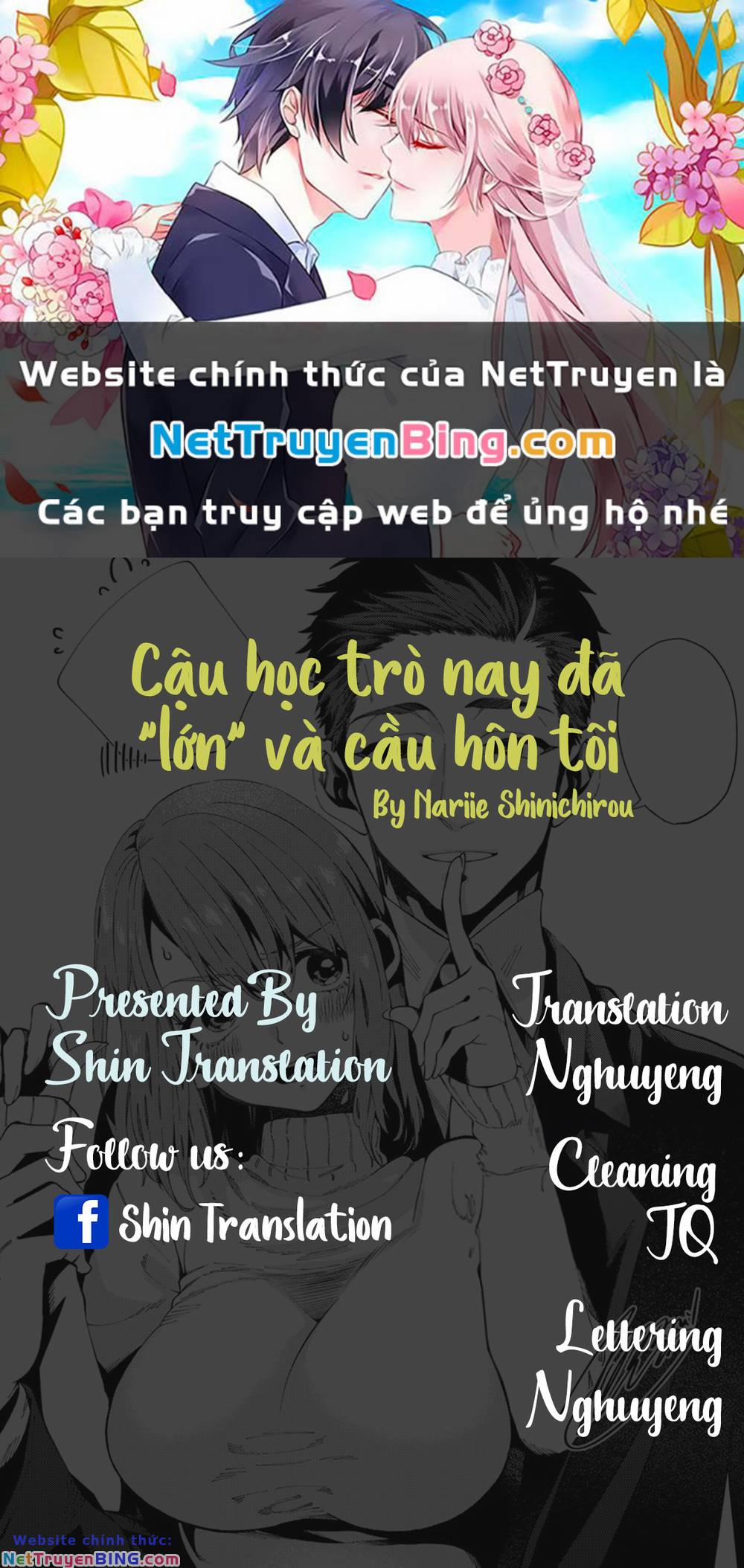Cậu Học Trò Nay Đã “Lớn” Và Cầu Hôn Tôi 7 trang 0