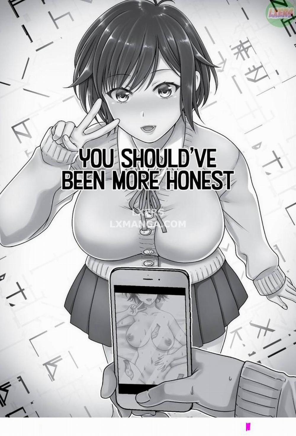 Cậu Nên Thành Thật Hơn Oneshot trang 0