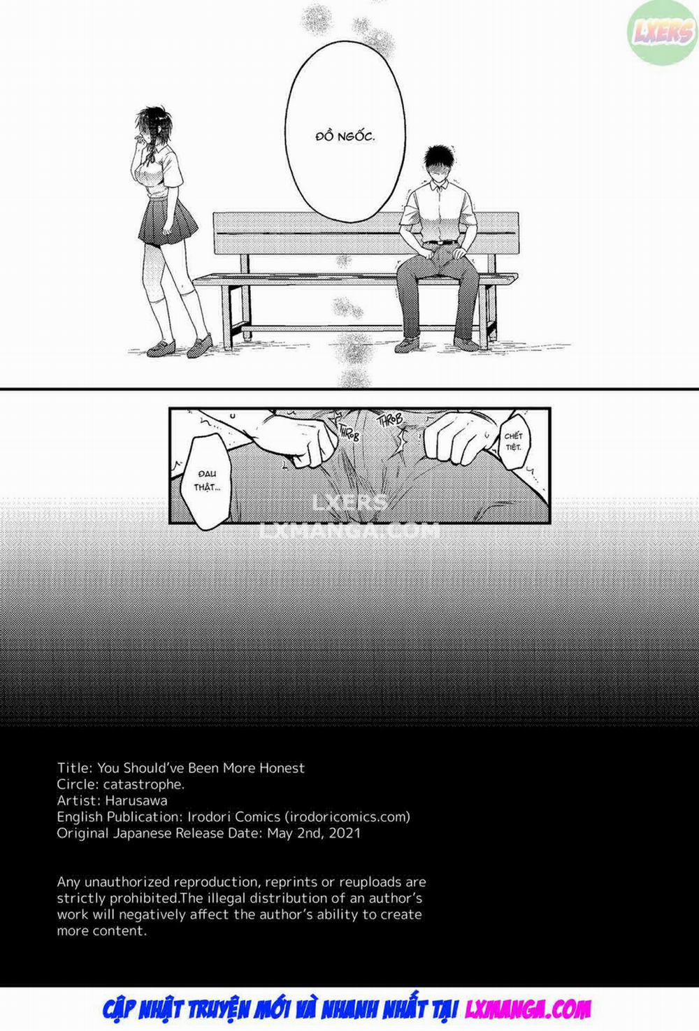 Cậu Nên Thành Thật Hơn Oneshot trang 18