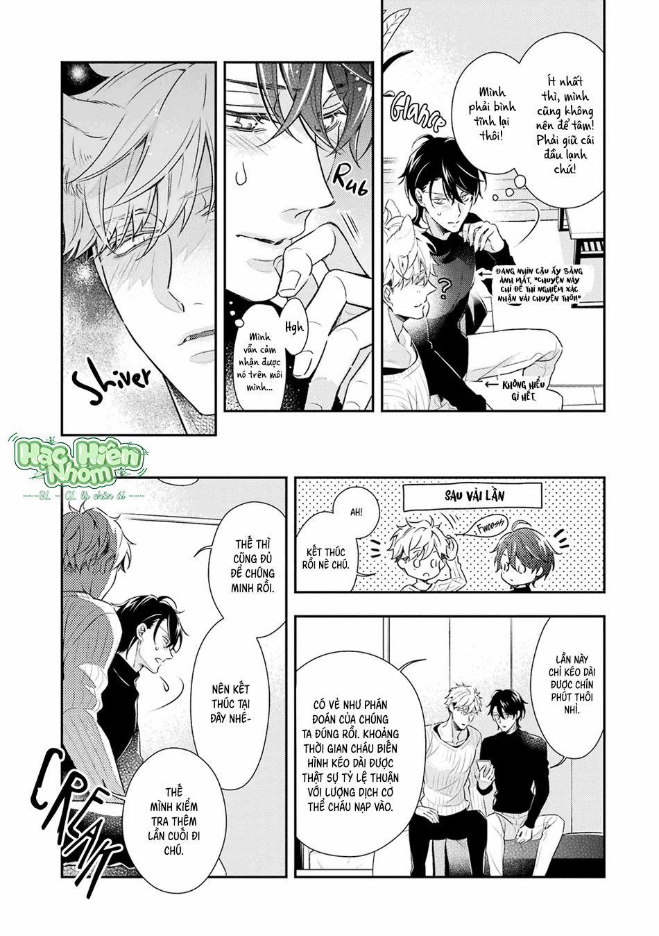 Cậu Người Sói Này Muốn Ăn Thịt Chàng Thám Tử Ưa Thích Của Mình 9.5 hachiennhom trang 3