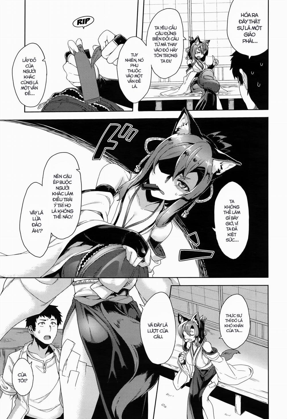 Cầu nguyện trước cẩu thần 1 trang 4