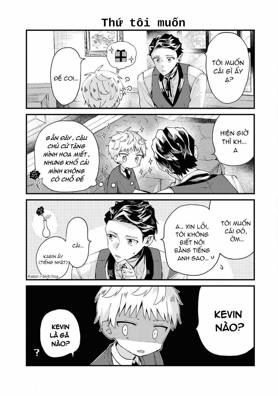 Cậu nhóc tóc vàng và chàng quản gia người Nhật 1 trang 32