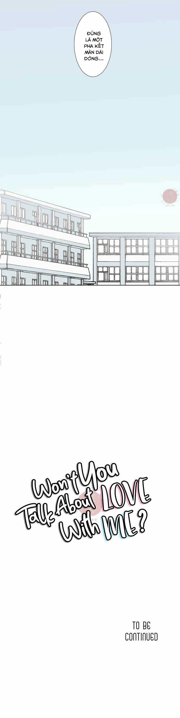 CẬU SẼ KHÔNG NÓI CHUYỆN YÊU ĐƯƠNG VỚI TÔI CHỨ 2 trang 35