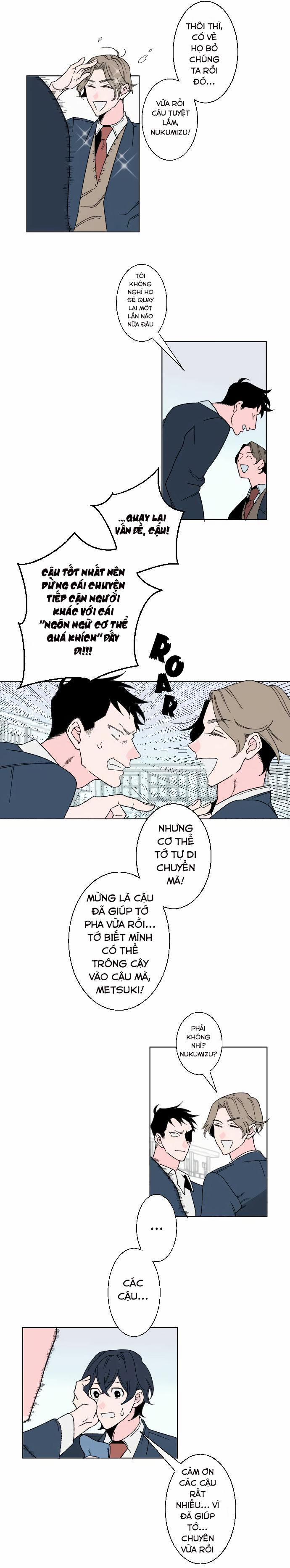 CẬU SẼ KHÔNG NÓI CHUYỆN YÊU ĐƯƠNG VỚI TÔI CHỨ 4 trang 14