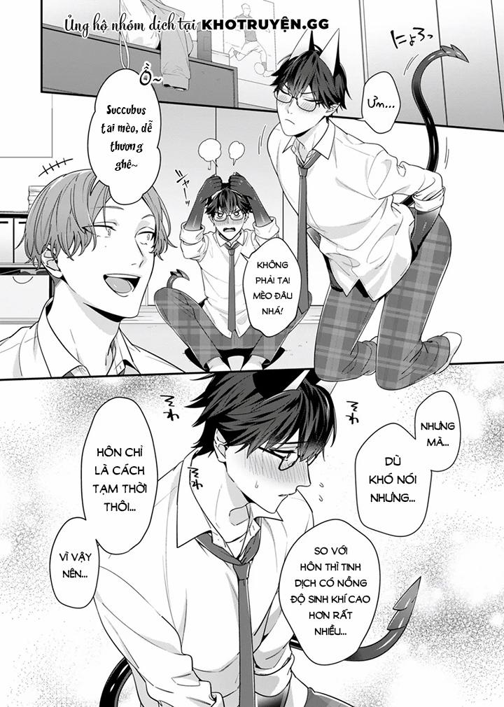 Cậu Thiếu Niên Nghiêm Túc Đó Hóa Ra Là Một Succubus Tsundere 3 trang 12