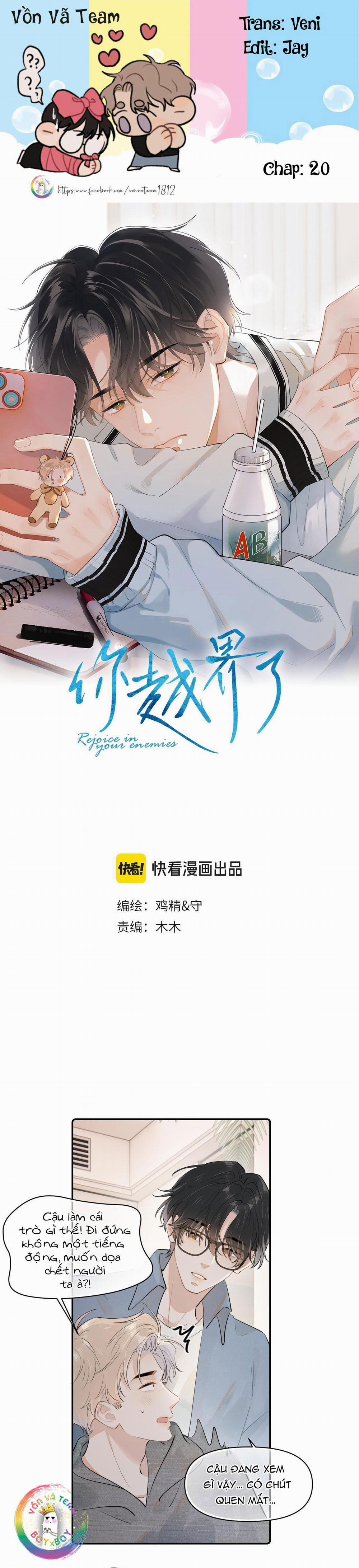 Cậu Vượt Giới Hạn Rồi 20 trang 0