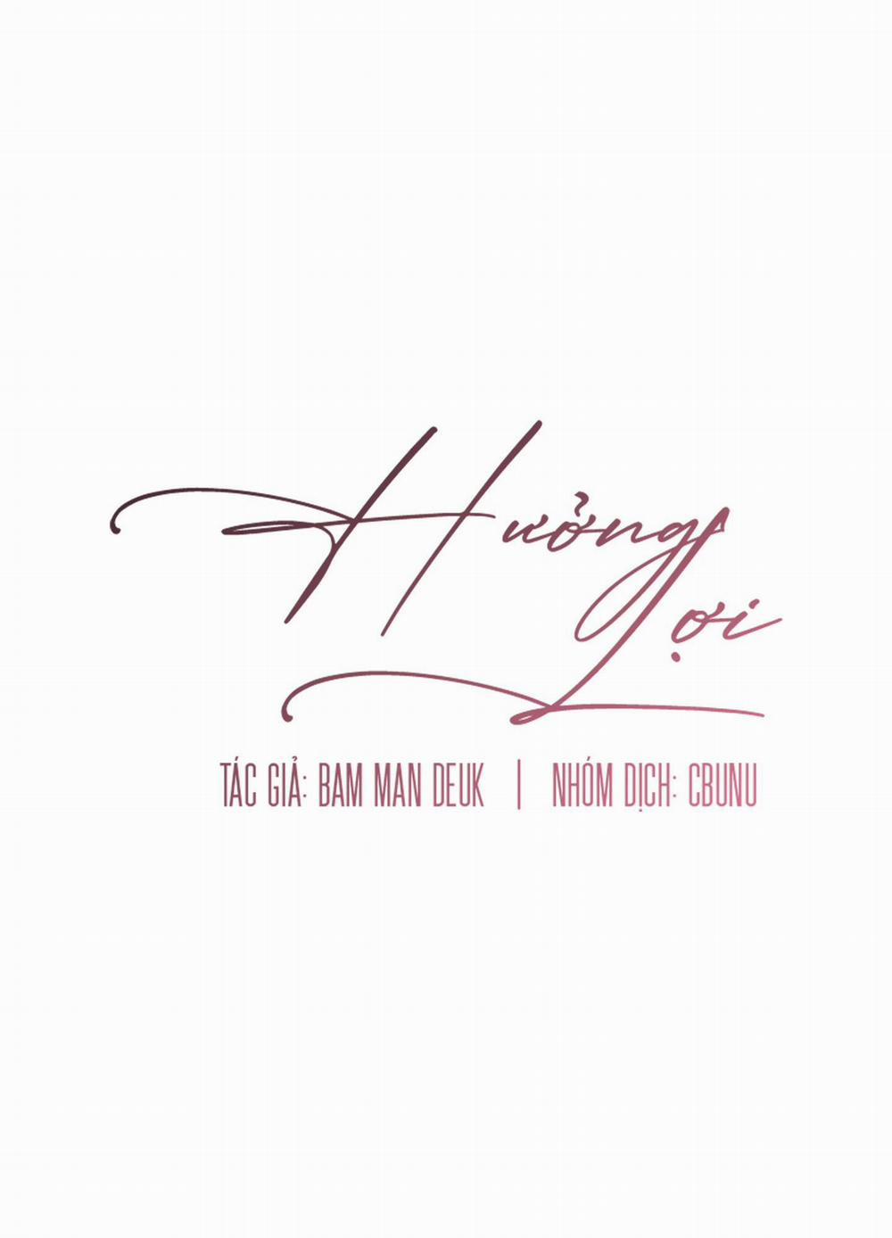 (CBunu) Hưởng Lợi 20 H+ trang 1