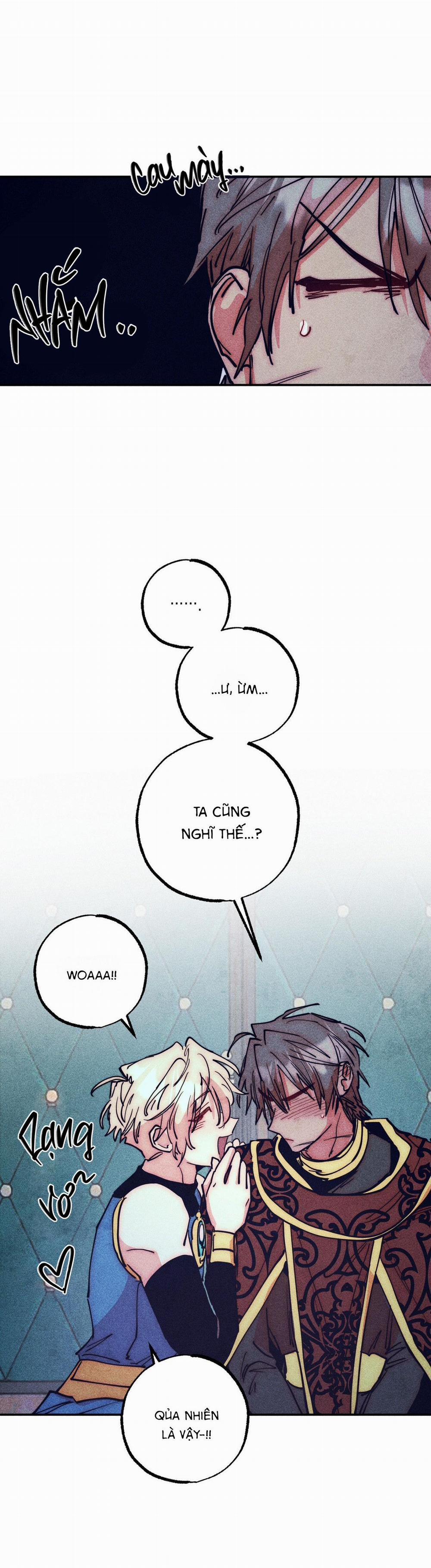 (Cbunu) Làm Vị Cứu Tinh Thật Dễ Dàng 79.5 Ngoại truyện 5 trang 34