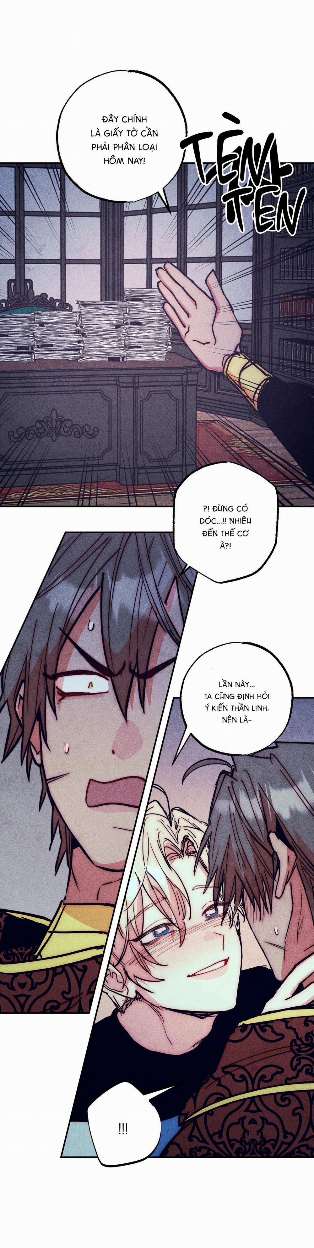 (Cbunu) Làm Vị Cứu Tinh Thật Dễ Dàng 79.5 Ngoại truyện 5 trang 36