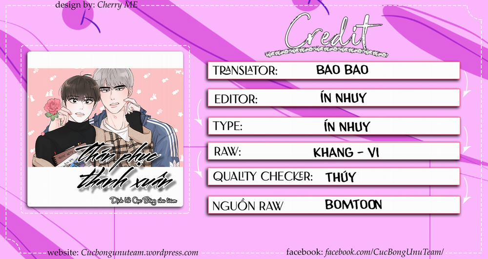 (Cbunu) Thán Phục Thanh Xuân 4 trang 0