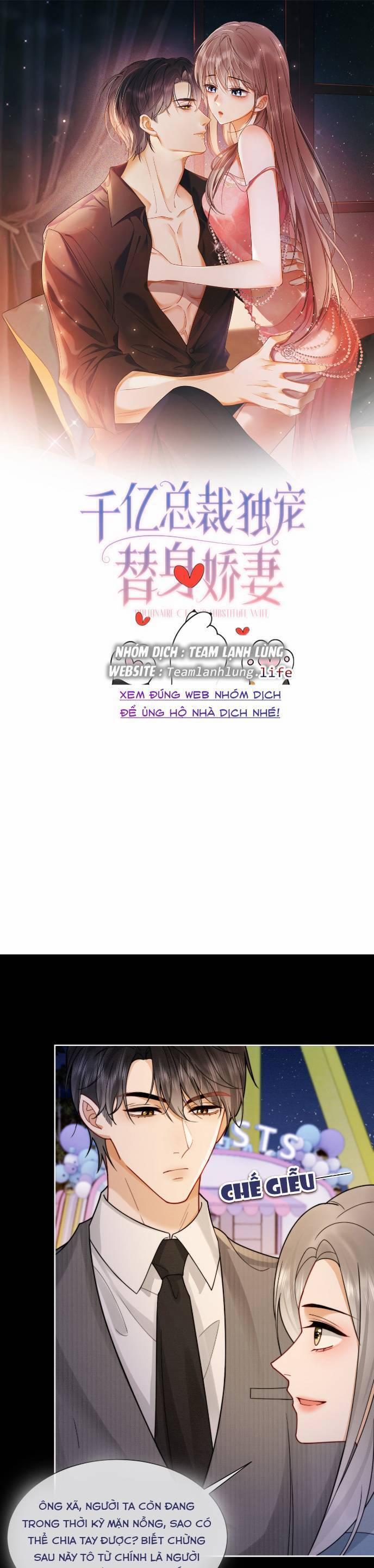 Ceo Tỷ Phú Chỉ Yêu Người Vợ Thế Thân Của Mình 39 trang 3