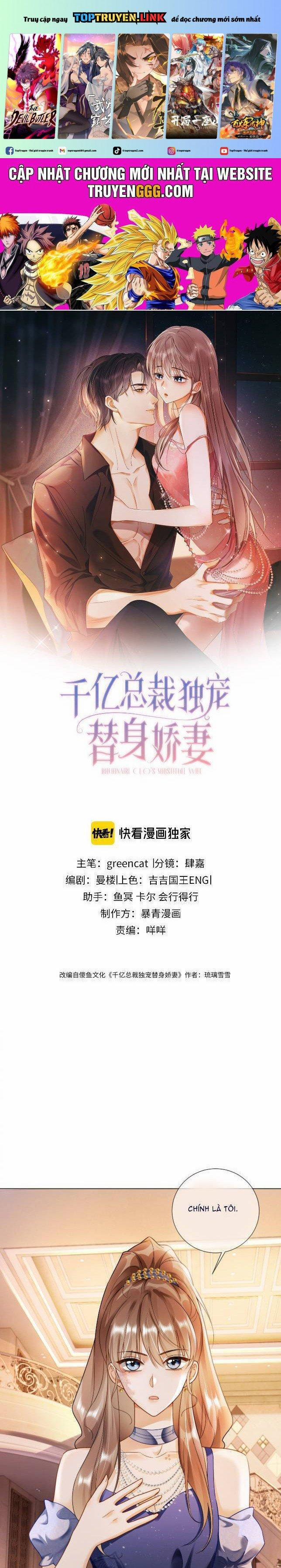 Ceo Tỷ Phú Chỉ Yêu Người Vợ Thế Thân Của Mình 52 trang 0