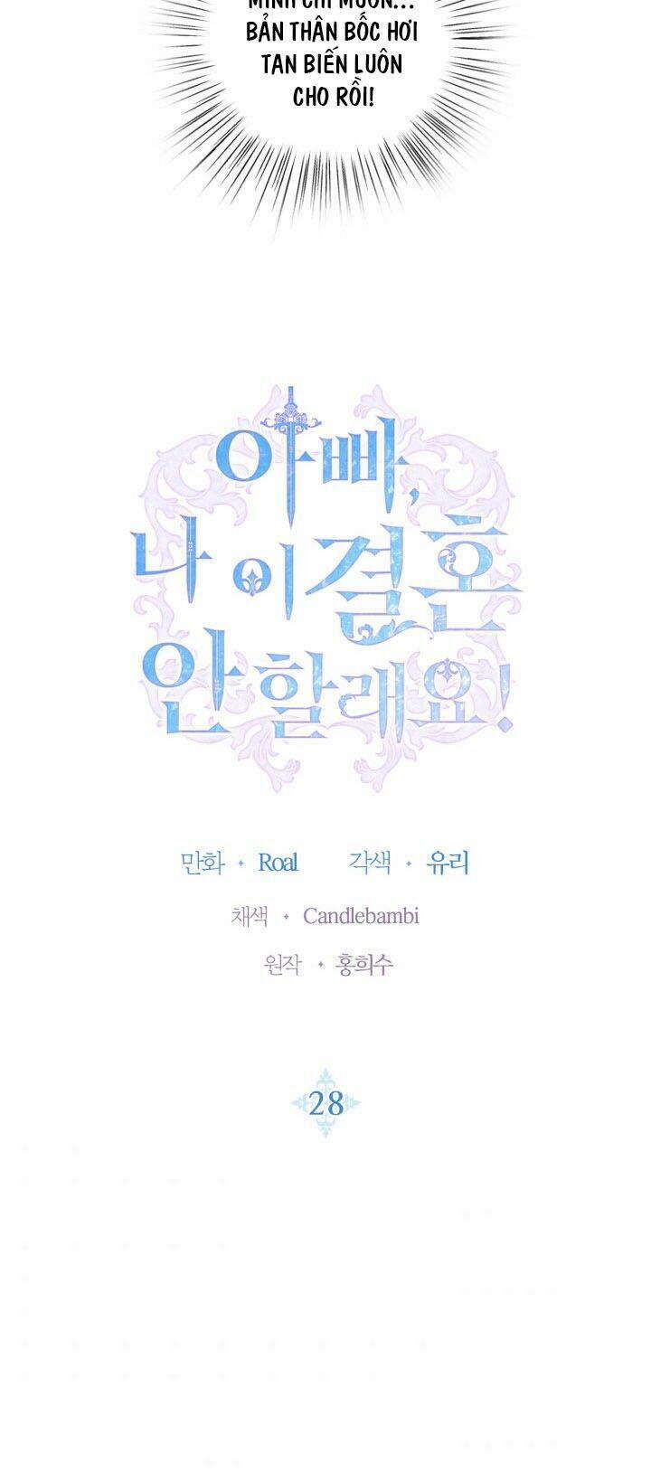 Cha, Con Không Muốn Kết Hôn! 28 trang 5